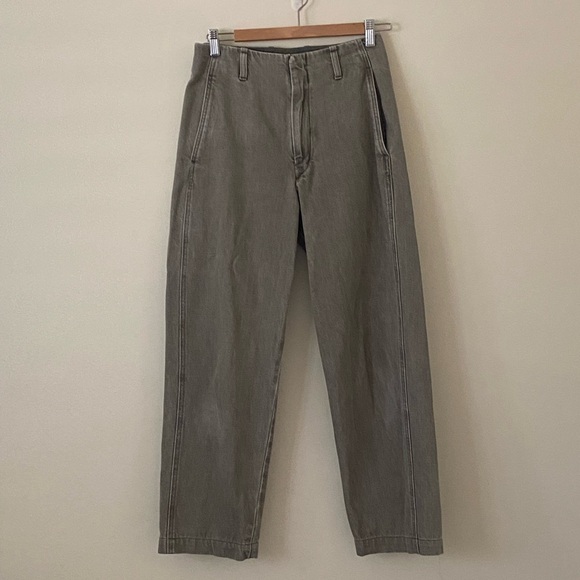 Uniqlo Denim - Uniqlo U Gray wide leg cropped Jeans 26